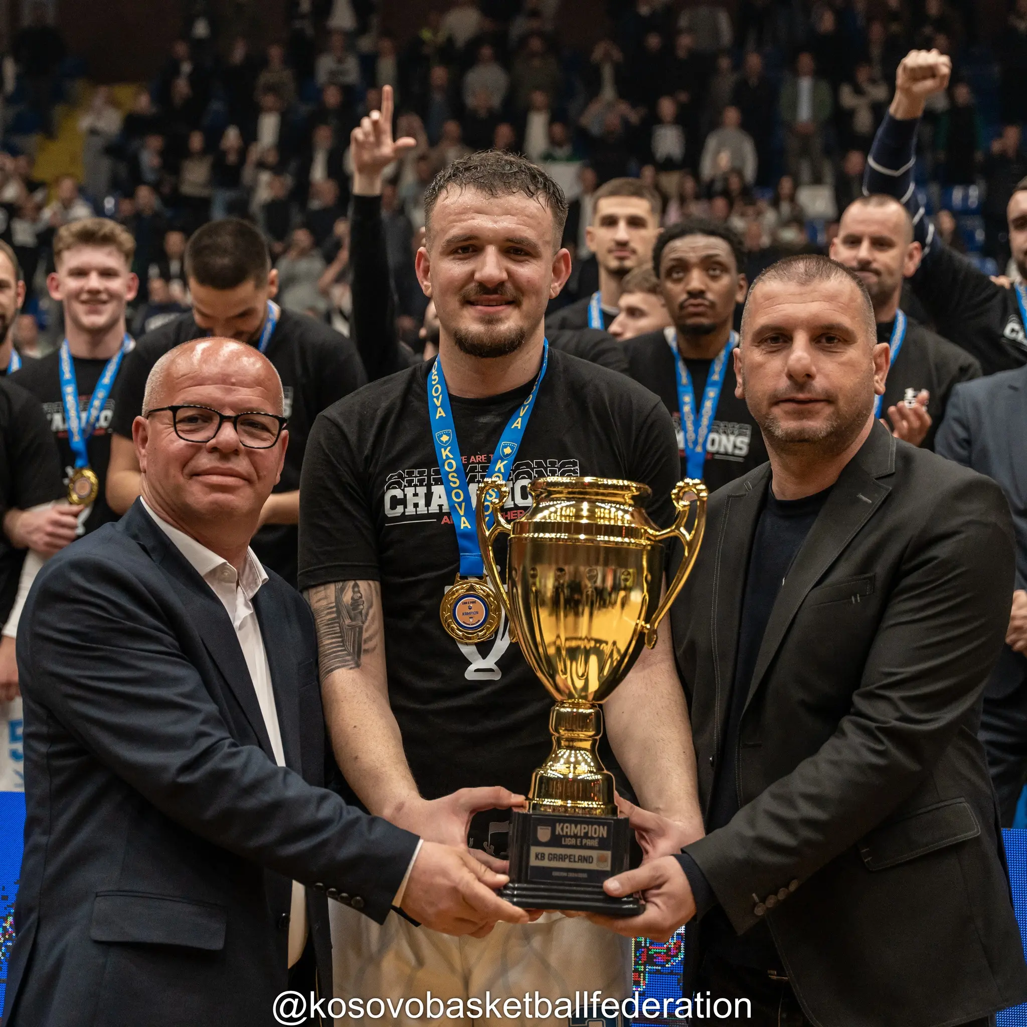 Pamje nga ndeshja finale Grapeland-KEKU